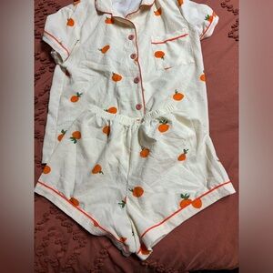 Oranges Pajama Set